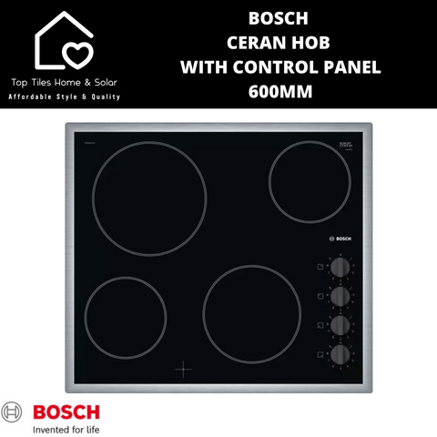 Bosch Series 2 - Ceran Hob with Frame and Control Panel - 600mm