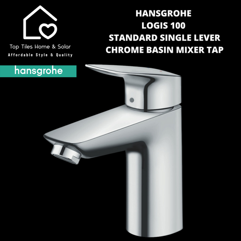 Hansgrohe Logis 100 Standard Single Lever Chrome Basin Mixer Tap