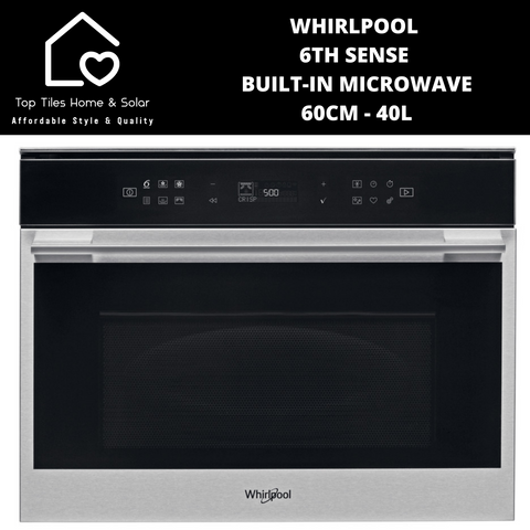 Whirlpool 6th Sense Built-in Microwave - 60cm - 40L
