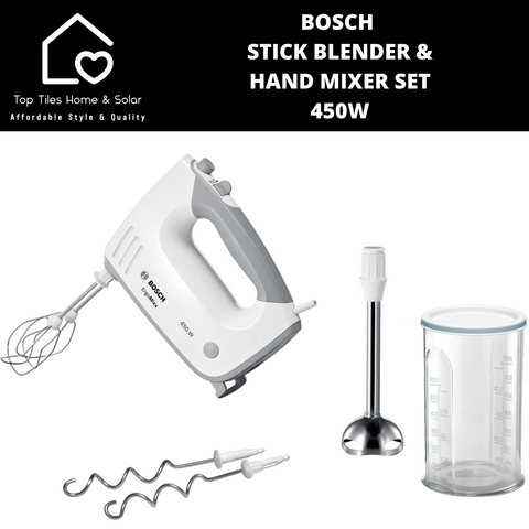 Bosch Stick Blender & Hand Mixer Set - 450W