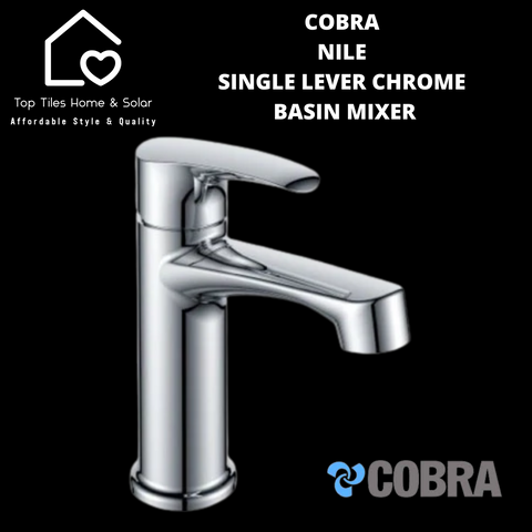 Cobra Nile Single Lever Chrome Basin Mixer