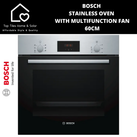 Bosch Series 2 Digital Oven with Multifunction Fan - 60cm