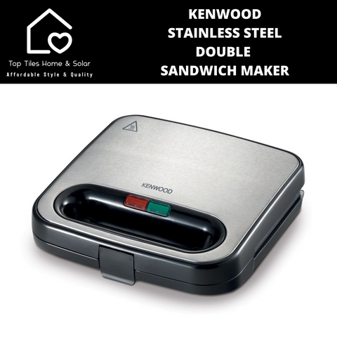 Kenwood Stainless Steel Double Sandwich Maker