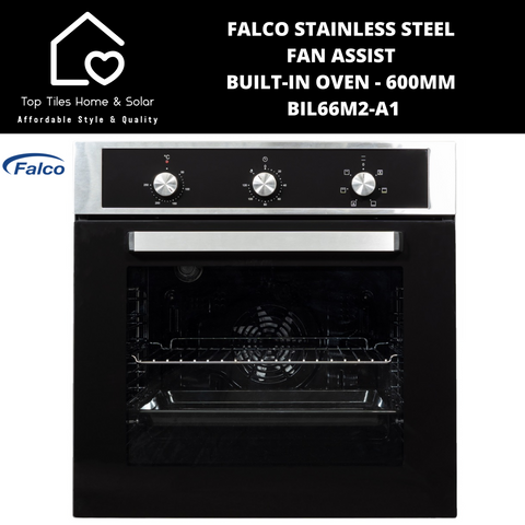 Falco Stainless Steel Fan Assist Built-in Oven - 600mm BIL66M2-A1