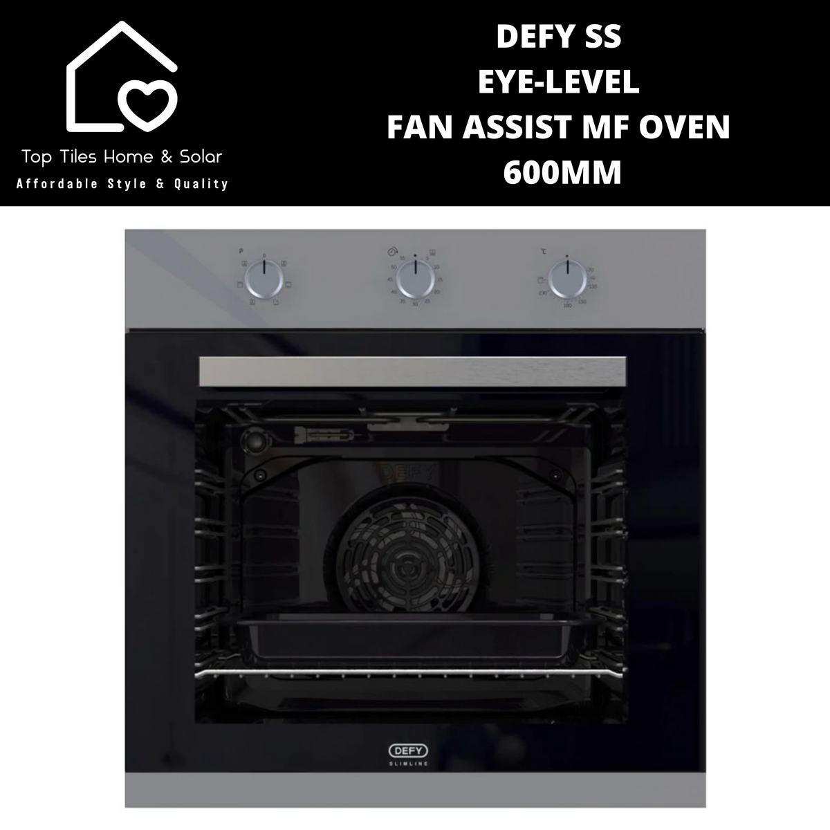 Defy SS Fan Assist Multi-Function Oven - 60cm DBO486E – Top Tiles
