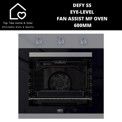 Defy SS Fan Assist Multi-Function Oven - 600mm DBO486E