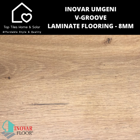 Inovar Umgeni V-Groove Laminate Flooring - 8mm