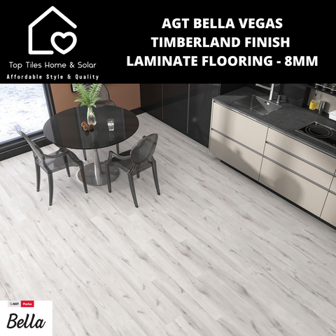 AGT Bella Vegas Timberland Finish Laminate Flooring - 8mm