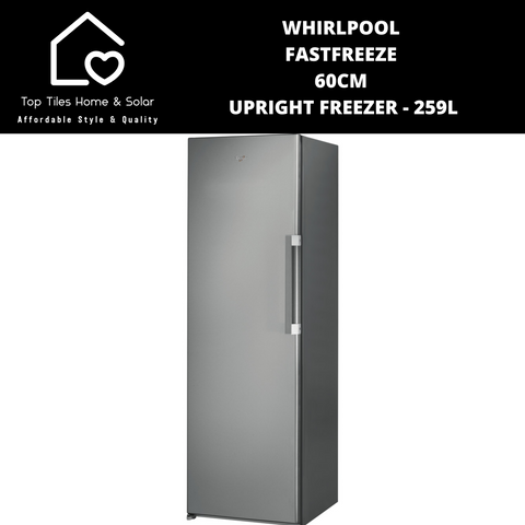 Whirlpool FastFreeze 60cm Upright Freezer - 259L