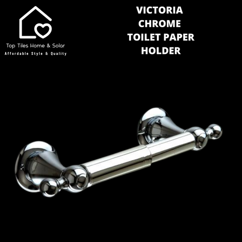 Victoria Chrome Toilet Paper Holder