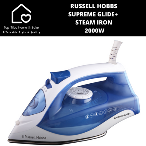 Russell Hobbs Supreme Glide+ Steam Iron - 2000W