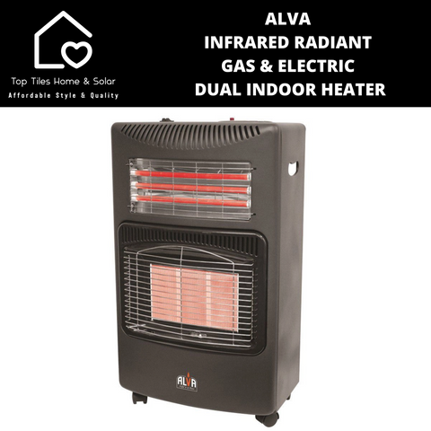 Alva Infrared Radiant Gas & Electric Dual Indoor Heater