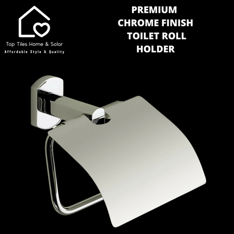 Premium Chrome Finish Toilet Roll Holder