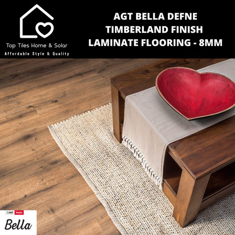 AGT Bella Defne Timberland Finish Laminate Flooring - 8mm