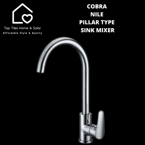 Cobra Nile Pillar Type Sink Mixer - CP