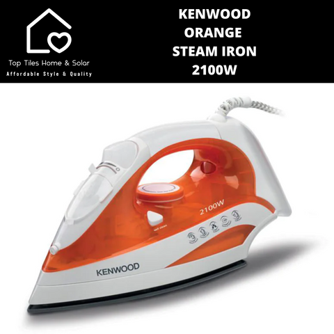 Kenwood Orange Steam Iron - 2100W