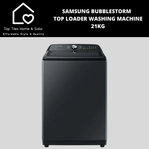 Samsung BubbleStorm  Top Loader Washing Machine - 21kg