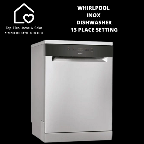 Whirlpool Inox Dishwasher - 13 Place Setting