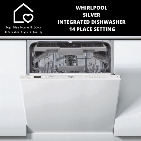 Whirlpool Silver Integrated Dishwasher - 14 Place Setting