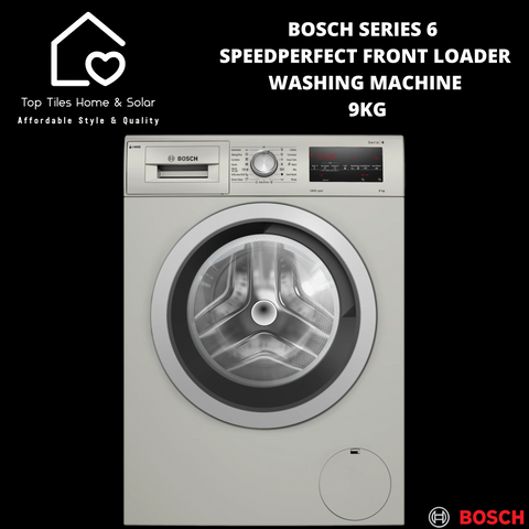 Bosch Series 6 - SpeedPerfect Front Loader Washing Machine - 9kg