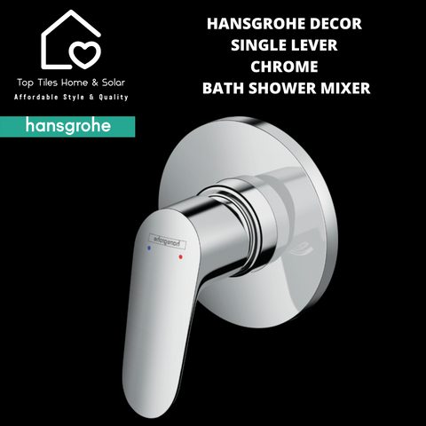 Hansgrohe Decor Single Lever Chrome Bath Shower Mixer