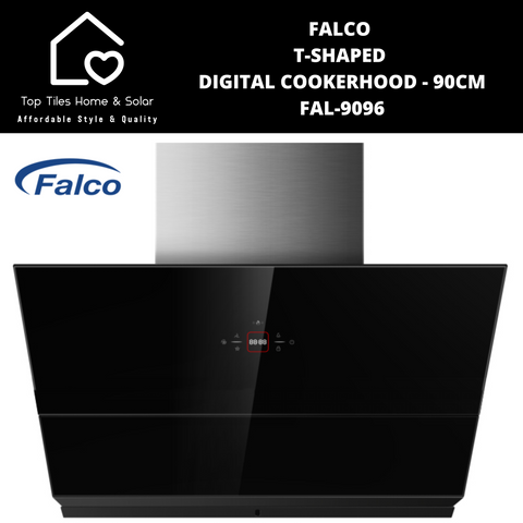 Falco Angled Glass Digital Cookerhood - 90cm FAL-9038