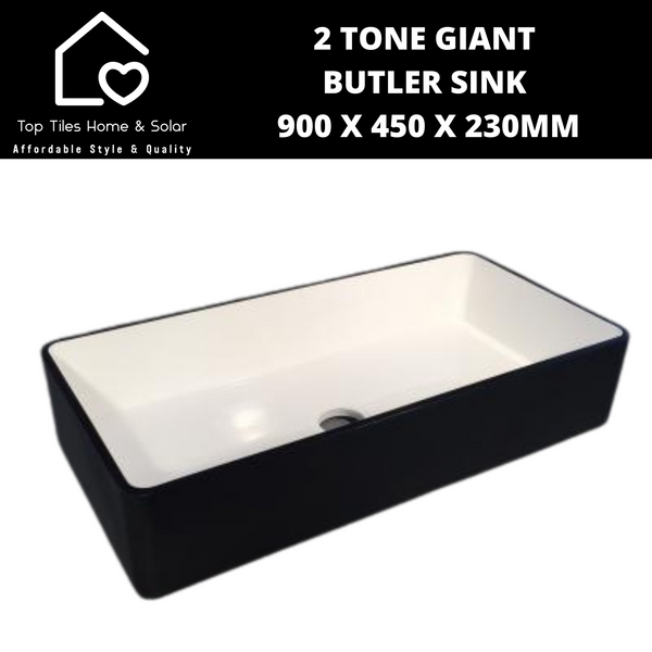 2 Tone Giant Butler Sink  900 x 450 x 230mm