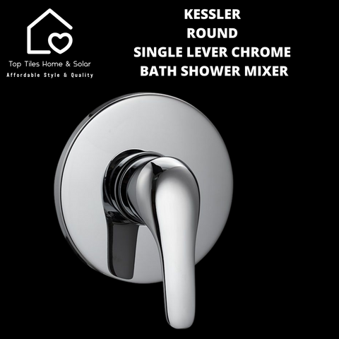 Kessler Round Single Lever Chrome Bath Shower Mixer