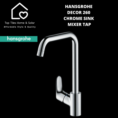 Hansgrohe Decor 260 Chrome Sink Mixer Tap