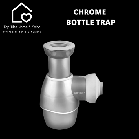 Universal Chrome Bottle Trap