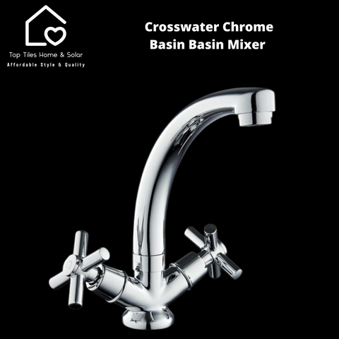 Crosswater Chrome Deck Mount Basin Mixer