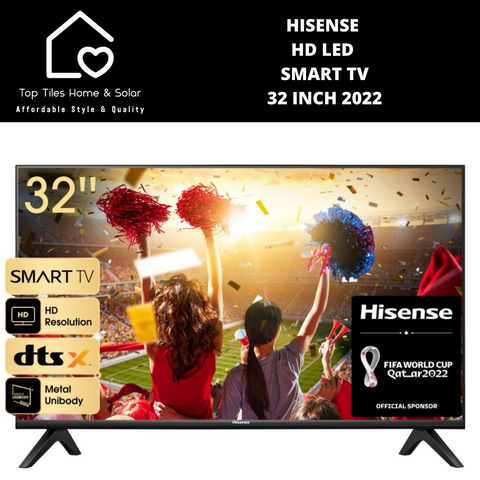 Hisense HD LED Smart TV - 32 Inch 2022
