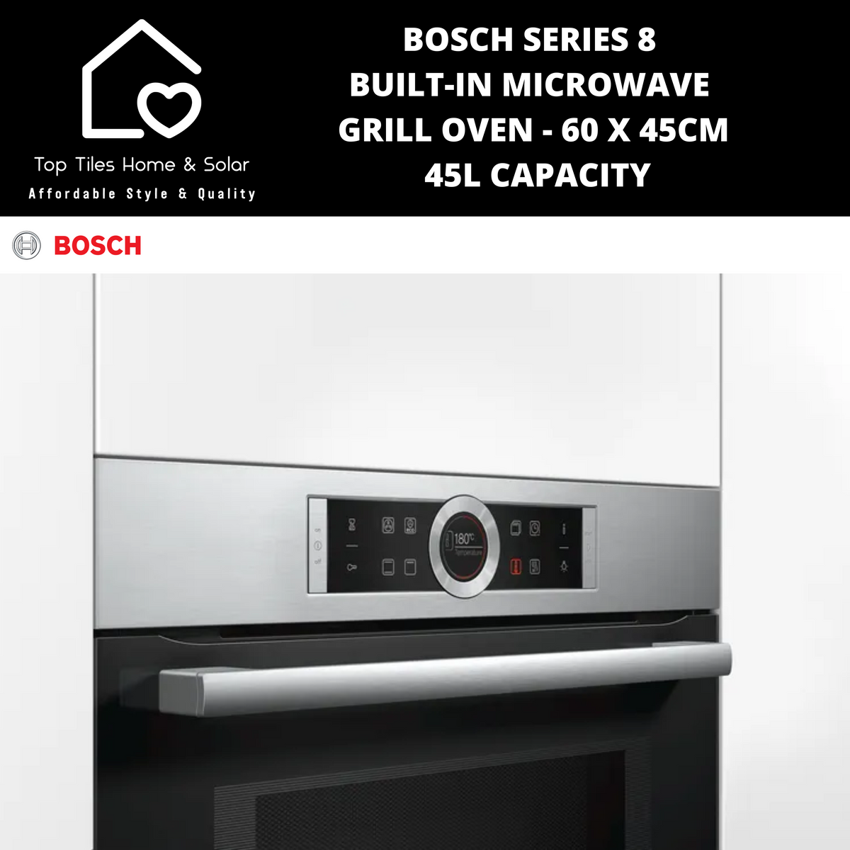 Bosch microwave best sale grill oven