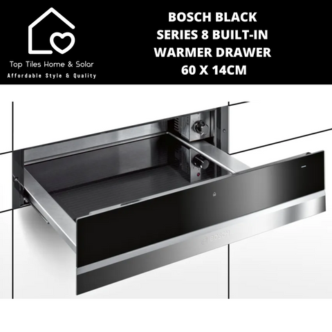 Bosch Series 8 - Stainless Built-In Warmer Drawer - 60 x 14cm