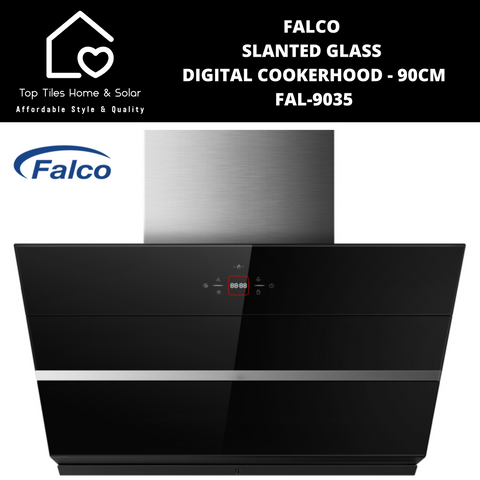 Falco Slanted Glass Digital Cookerhood - 90cm FAL-9035