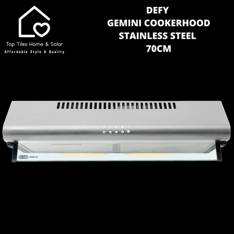 Defy Gemini Cookerhood Stainless Steel - 70cm DCH294