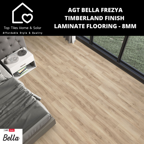 AGT Bella Frezya Timberland Finish Laminate Flooring - 8mm