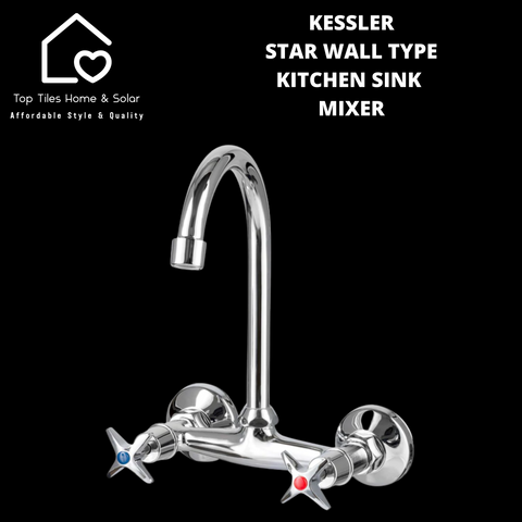 Kessler Star Wall Type Kitchen Sink  Mixer