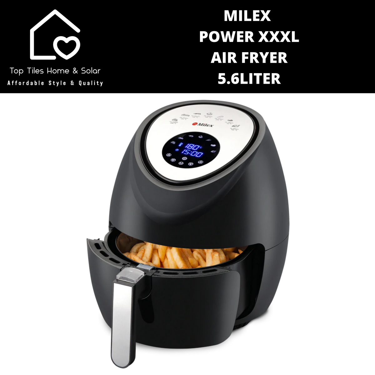 Milex Power XXXL Air Fryer 5.6Liter