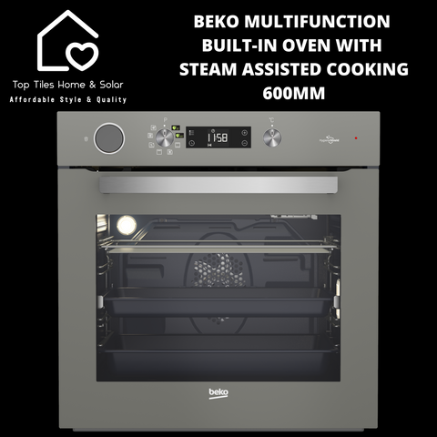 Beko Multifunction Built-in Oven with Steam Assisted Cooking - 600mm