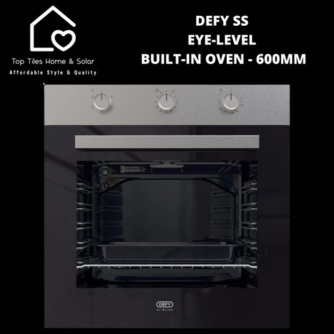 Defy Slimline Inox Eye-level Oven - 600mm DBO484E