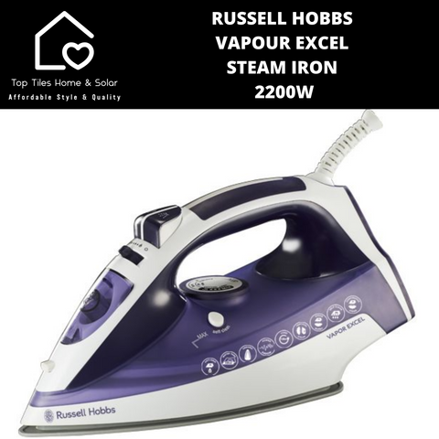 Russell Hobbs Vapour Excel Steam Iron - 2200W