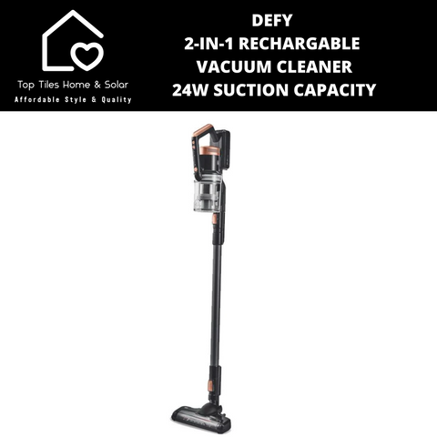 Defy 2-In-1 Rechargeable Vacuum Cleaner - 24W Suction Capacity VRT18PMB
