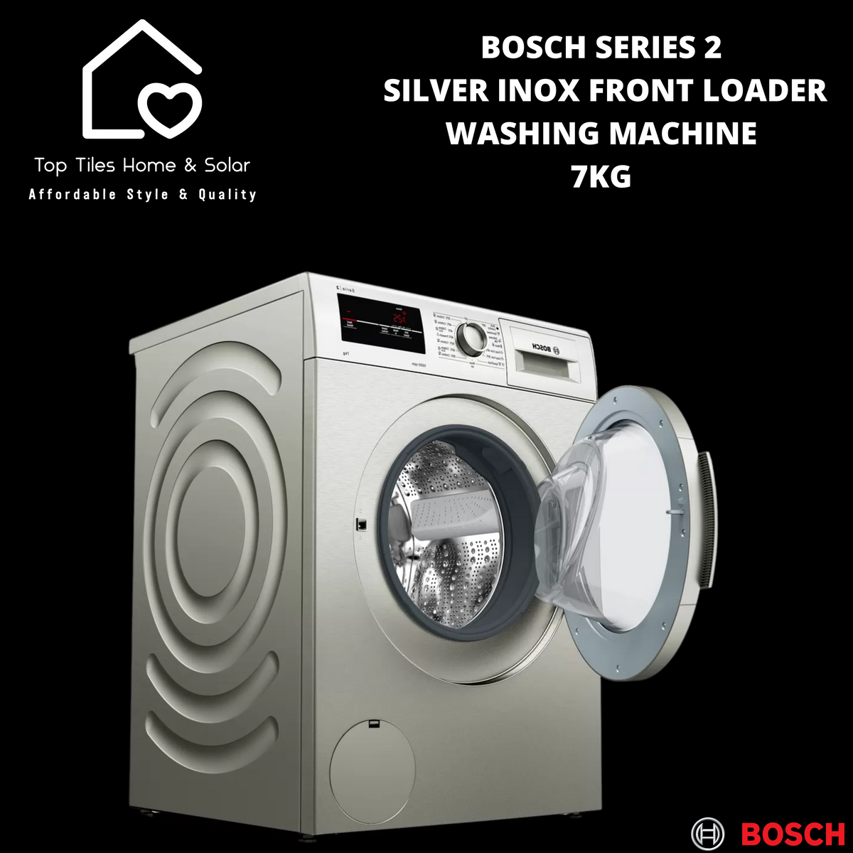 Bosch washing machine 7kg front load latest shop model