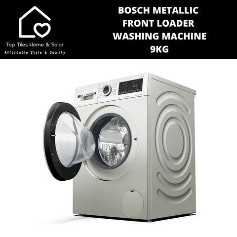 Bosch Series 4 - Metallic Front Loader Washing Machine - 9kg