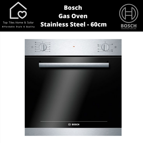 Bosch Series 4 - Gas Oven Stainless Steel - 60cm