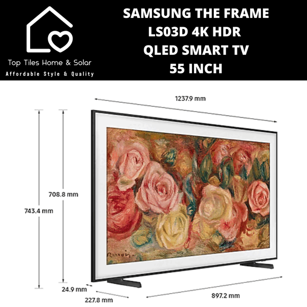 Samsung The Frame LS03D 4K HDR QLED Smart TV - 55 Inch