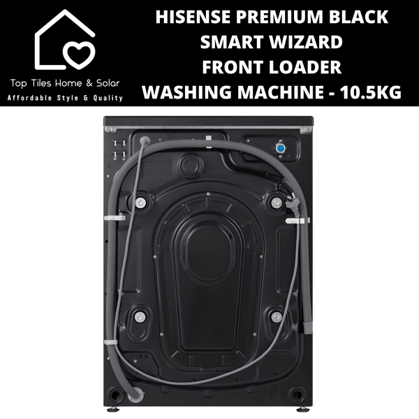 Hisense Premium Black Smart Front Loader Washing Machine - 10.5kg
