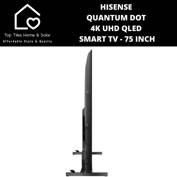 Hisense Quantum Dot 4K UHD QLED Smart TV - 75 Inch