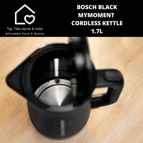 Bosch Black MyMoment Cordless Kettle - 1.7L